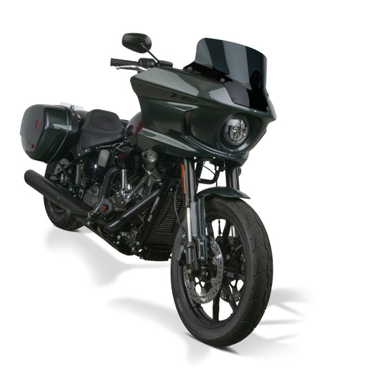 National Cycle 22+ Harley-Davidson LowRider ST V-Stream Quantum Plus 短版 風鏡- 深色透光｜N20440