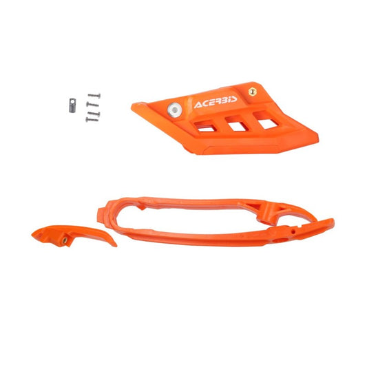 Acerbis 23+ KTM SX/SXF/XC/XCF/EXC-F/XC-附 XCF-附 Husq/2024 GasGas 鏈條 Guide/Slider 套件 - 橘色｜2984795226