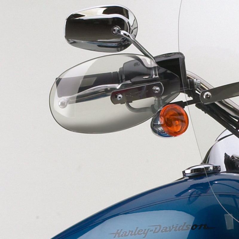 National Cycle 風鏡本體與導風板 089-09 Harley FXST/96-13 FLHT/FLTR/09-17 FLHR/87-23 FLSCT Hand Deflectors-Lt Tint｜N5541