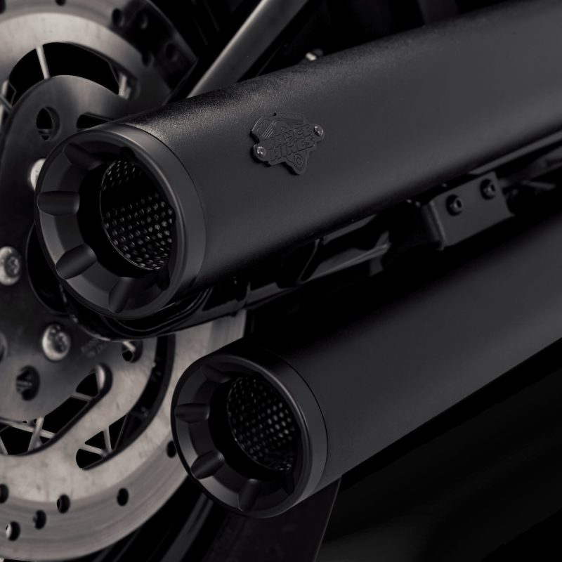 Vance & Hines Eliminator 300 PCX 黑色尾段｜2018–2022 Softail 46312