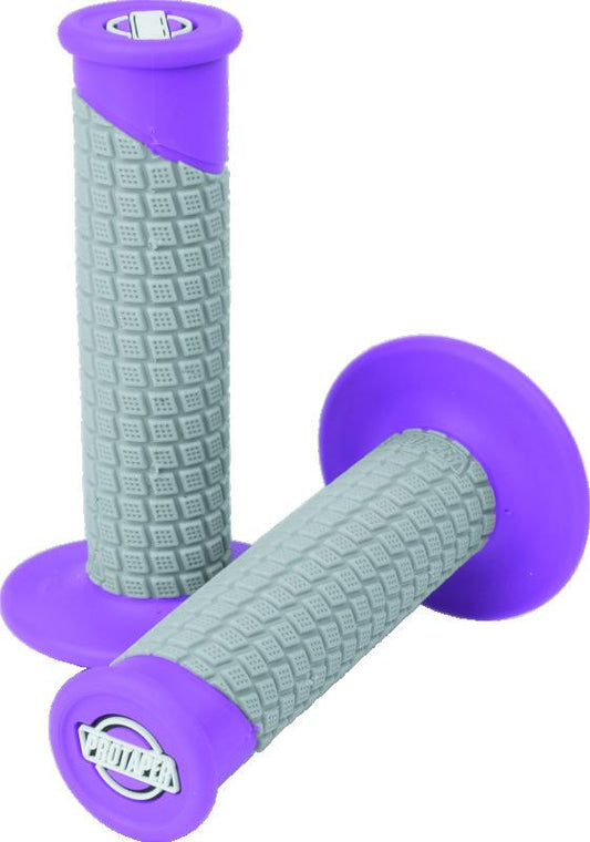 ProTaper Clamp-On 鎖固式 Pillow Top 握把 - 螢光紫色/灰色｜021675