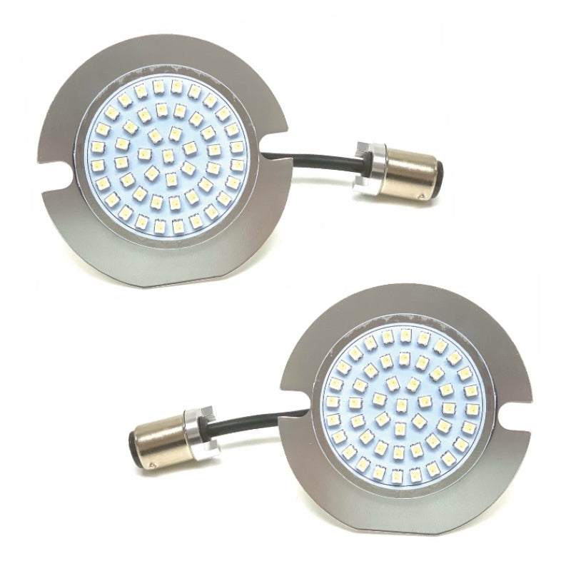 Letric Lighting 平面式 雙色切換燈芯 前側 1157 白／琥珀色｜LLC-FLI-7WAS