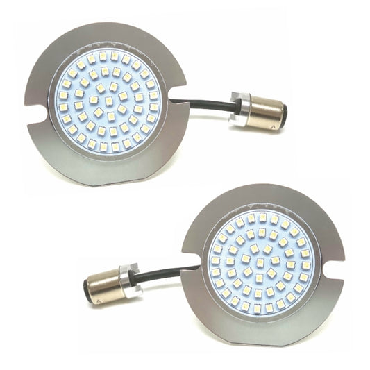 Letric Lighting 平面式 雙色切換燈芯 前側 1157 白／琥珀色｜LLC-FLI-7WAS