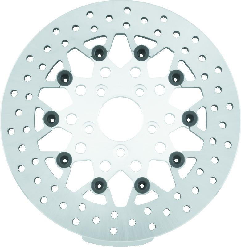Twin Power 08-Up FLH FLT 後側 11.8 吋 Floating Rotor Mesh 銀色｜666828