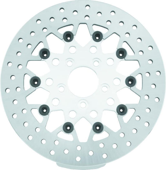 Twin Power 08-Up FLH FLT 後側 11.8 吋 Floating Rotor Mesh 銀色｜666828