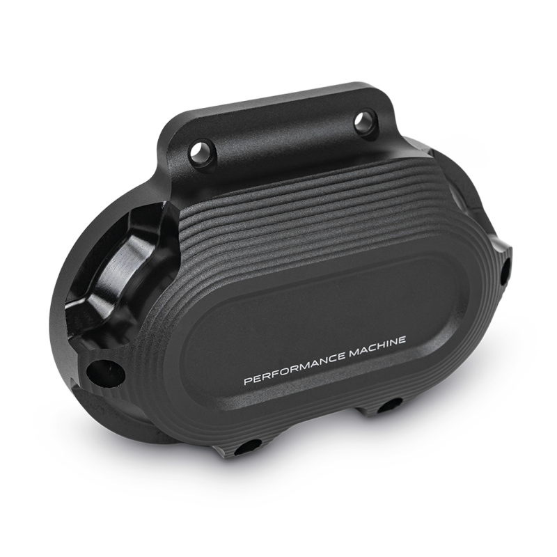 Performance Machine 拉線 離合器 蓋 Race Series - Black Ops｜0177-2077-SMB