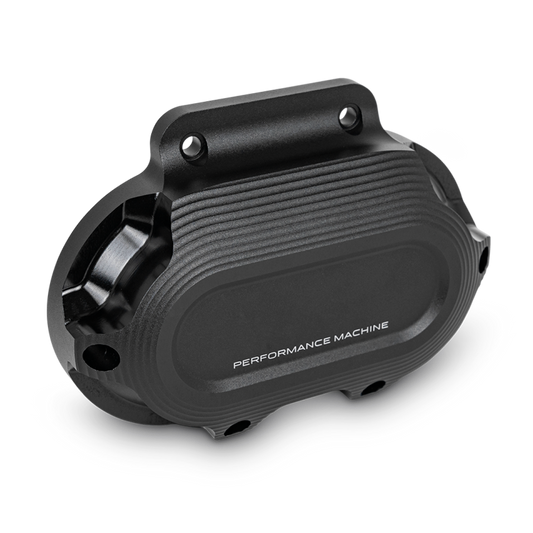 Performance Machine 拉線 離合器 蓋 Race Series - Black Ops｜0177-2077-SMB