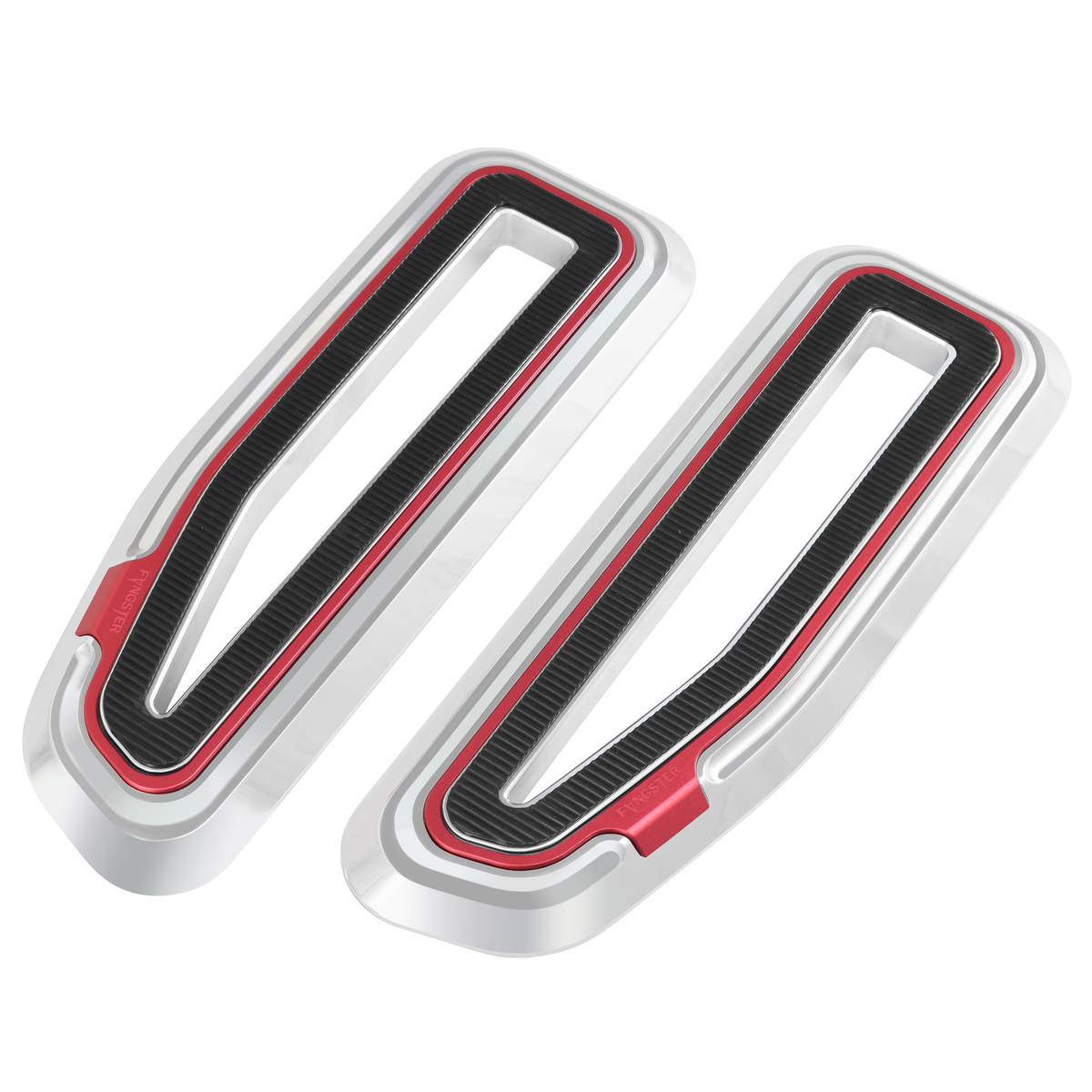 Fangster Color Collection Floorboards - Chrome Red