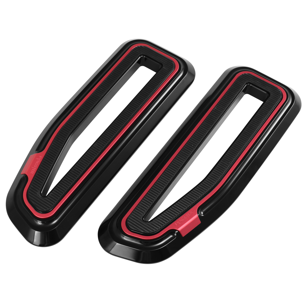 Fangster Color Collection Floorboards - Black Red