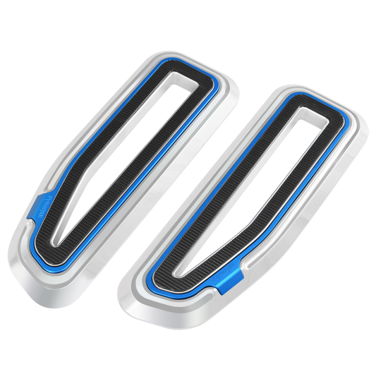 Fangster Color Collection Floorboards - Chrome Blue