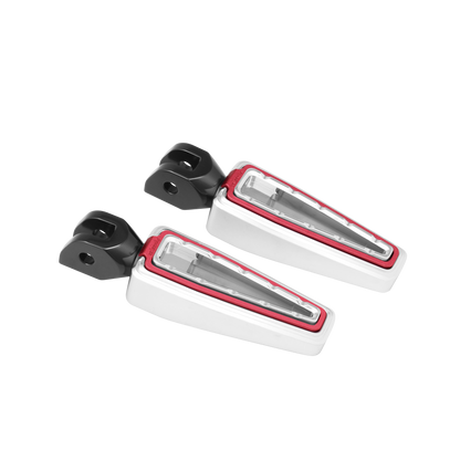 Fangster Color Collection Footpegs - Chrome Red