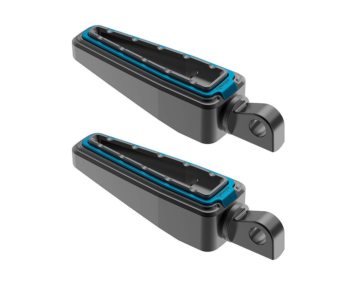 Fangster Color Collection Footpegs - Black Blue