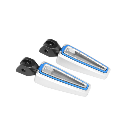 Fangster Color Collection Footpegs - Chrome Blue