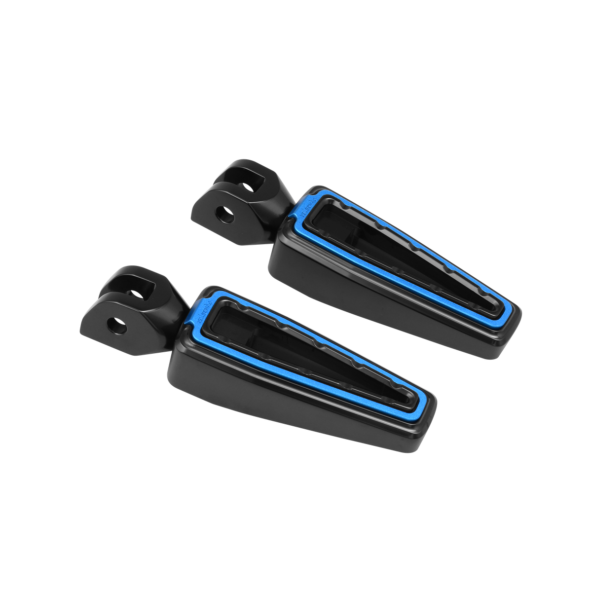 Fangster Color Collection Footpegs - Black Blue