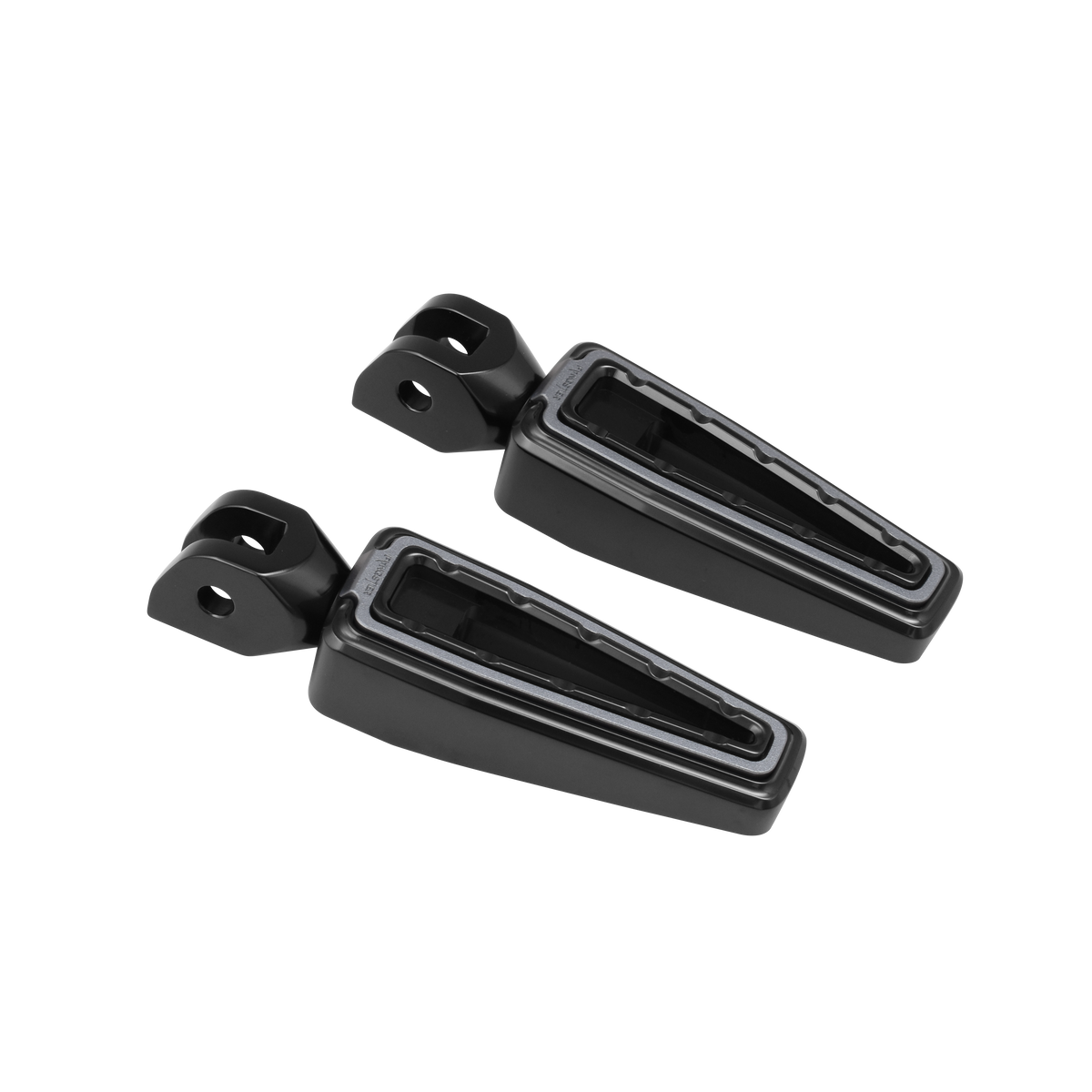 Fangster Color Collection Footpegs - Black Smoky