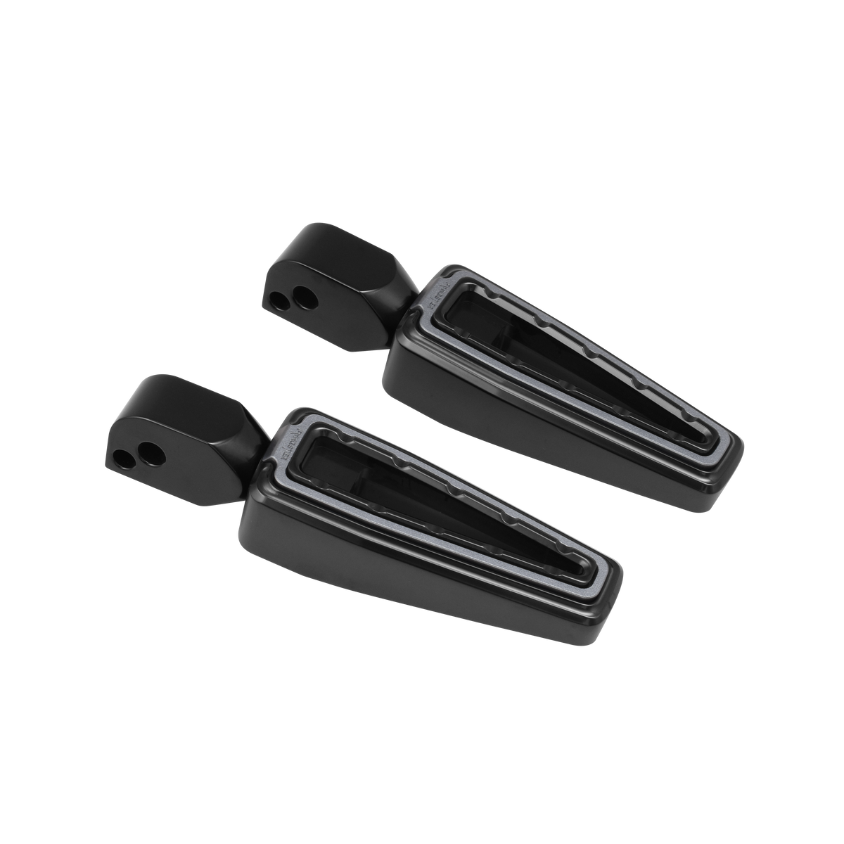 Fangster Color Collection Footpegs - Black Smoky