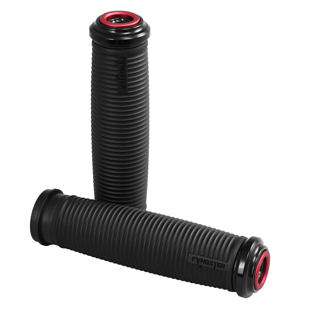 Fangster Color Collection Grips - Black Red