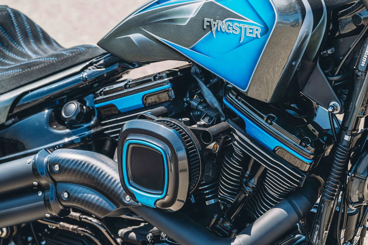 Rev Falcon engine, air cleaner and paint details