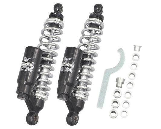 Bitubo WMT Rear Shock Absorbers - 341 mm / Chrome Edition | HD001WMT03