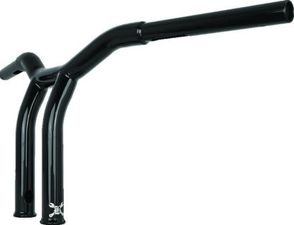 Burly Brand Dominator Raked Bar 10 吋 - 亮黑色｜B12-6051B