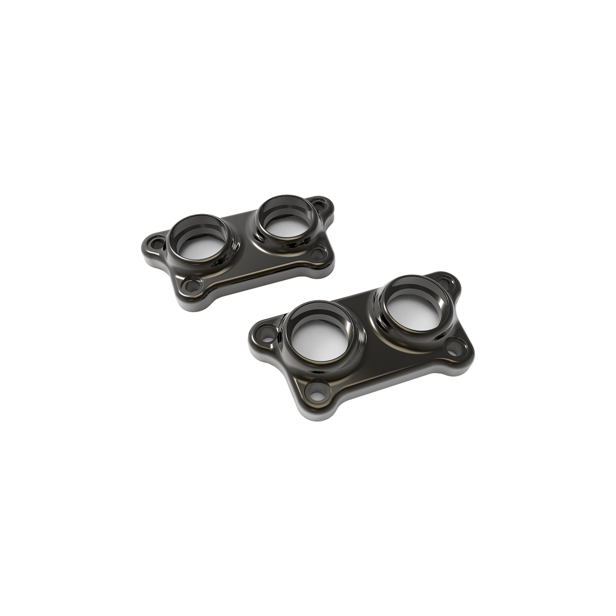 MotoTown Tappet Cover Kit, Black for 2004+ XL