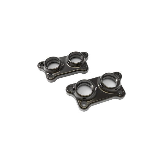 MotoTown Tappet Cover Kit, Black for 2004+ XL