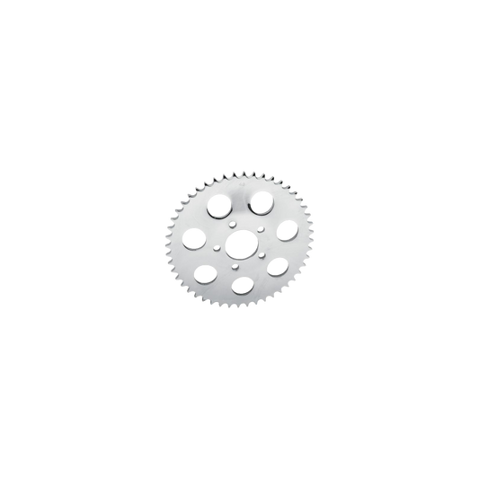 MotoTown Sprocket, Rear, Dished, 2.2 in. ID, 48-Tooth, 7-Hole, 0.23 in. Offset, Chrome for 2000-2026 Big Twin