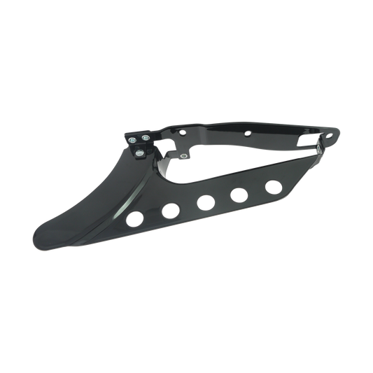 MotoTown Lower Belt Guard, Buckshot, Black for 2004-2020 Sportster XL