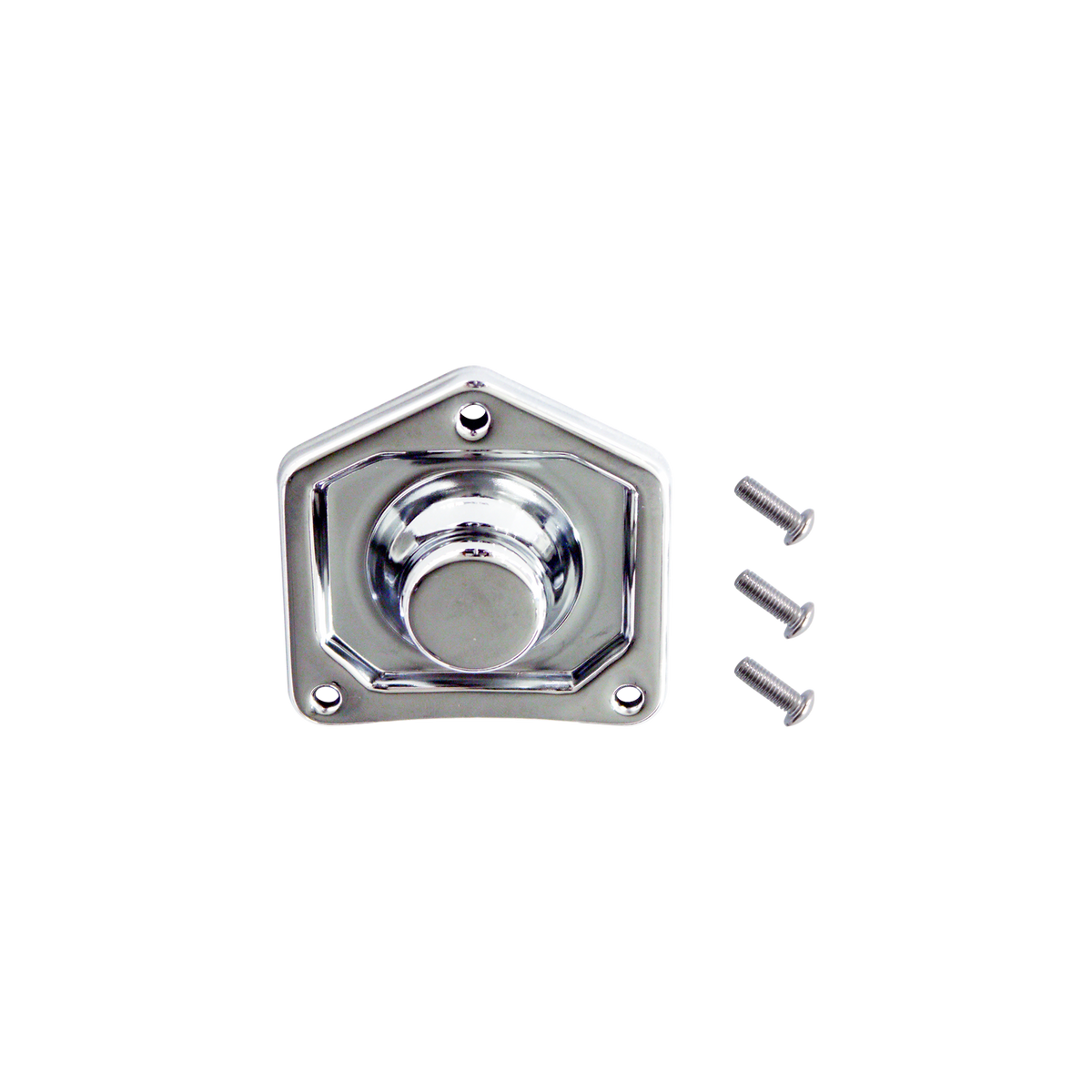 MotoTown Solenoid Cover, Chrome