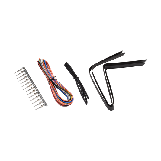 MotoTown 24 in. Extended Hand-Control Wiring Kit for 2007-11 Dyna / 2007-10 Softail / 2007-13 XL