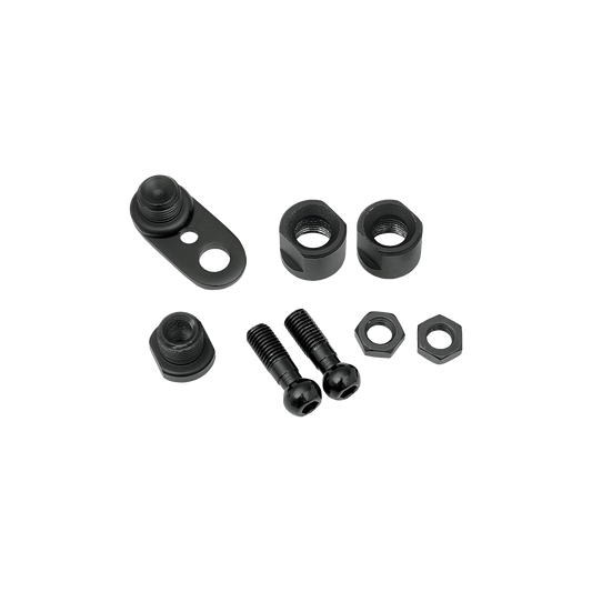 MotoTown Turn Signal Swivel Kit, Black