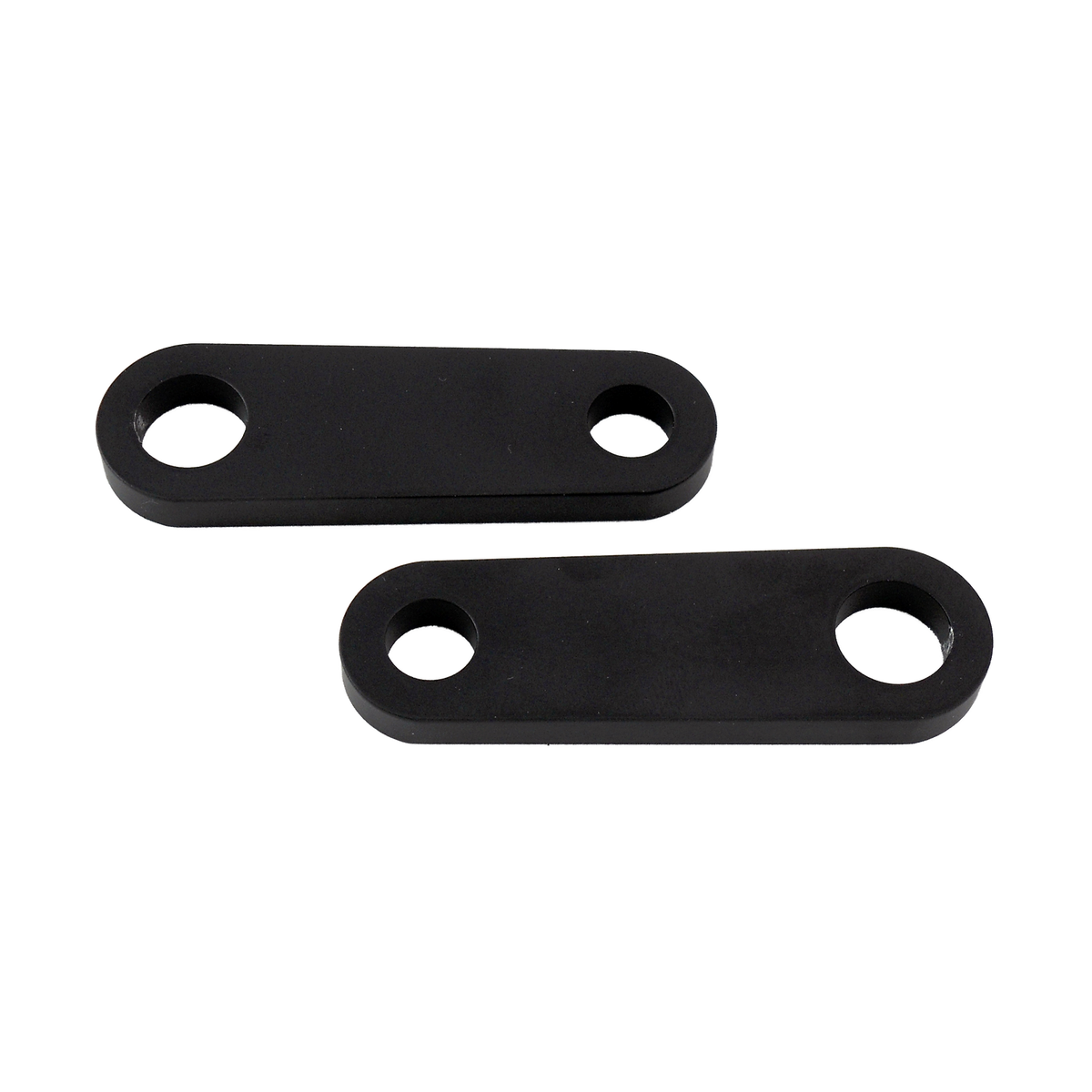 MotoTown 方向燈固定座組，後，黑色，鋁合金，適用 Sportster XL
