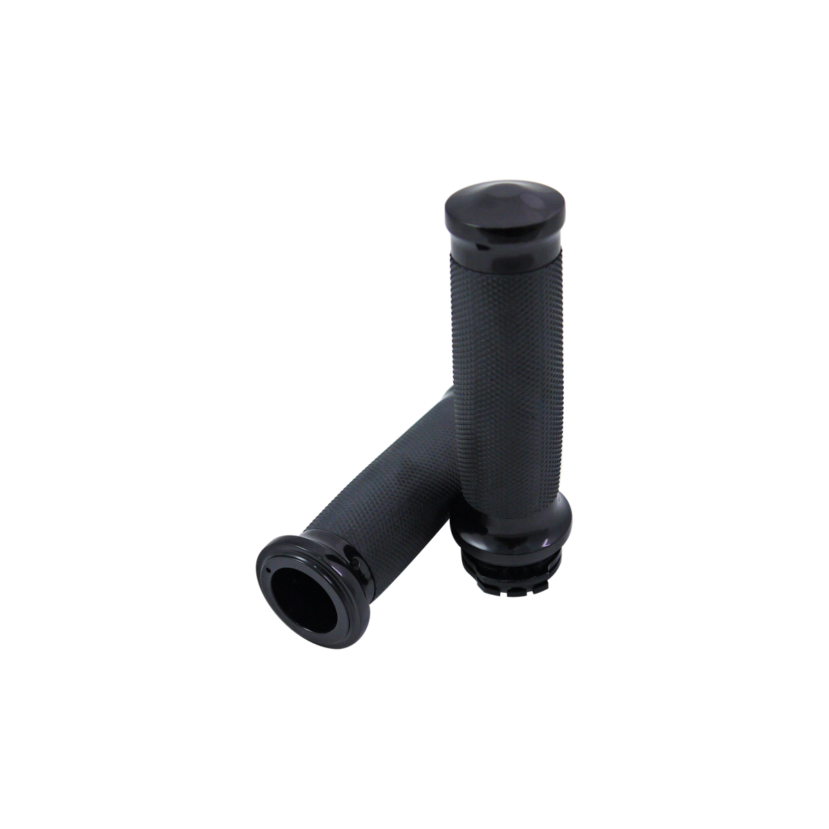 MotoTown Grip Set, Caliber, Black Anodize