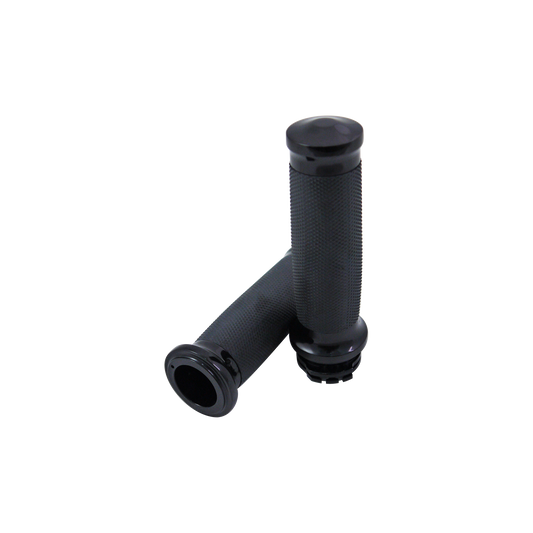 MotoTown Grip Set, Caliber, Black Anodize