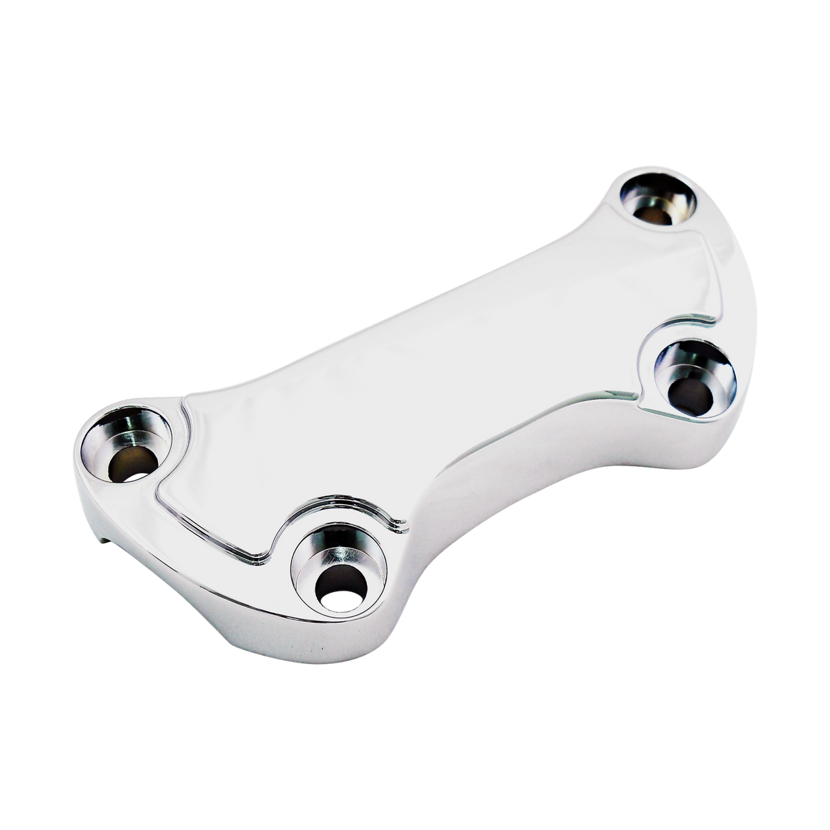 MotoTown Handlebar Riser Cover, Chrome, 1 in. Bar