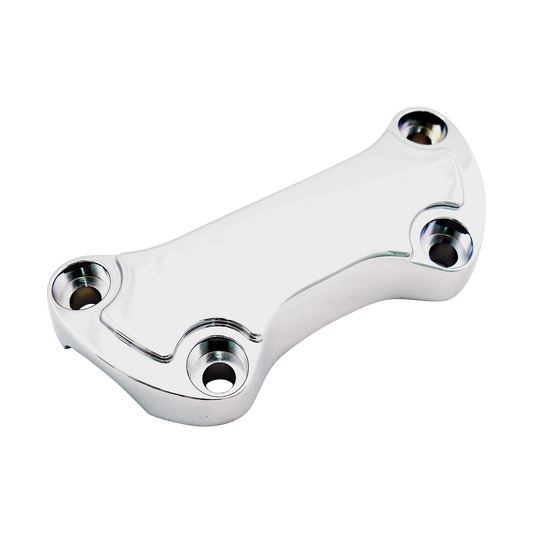 MotoTown Handlebar Riser Cover, Chrome, 1 in. Bar