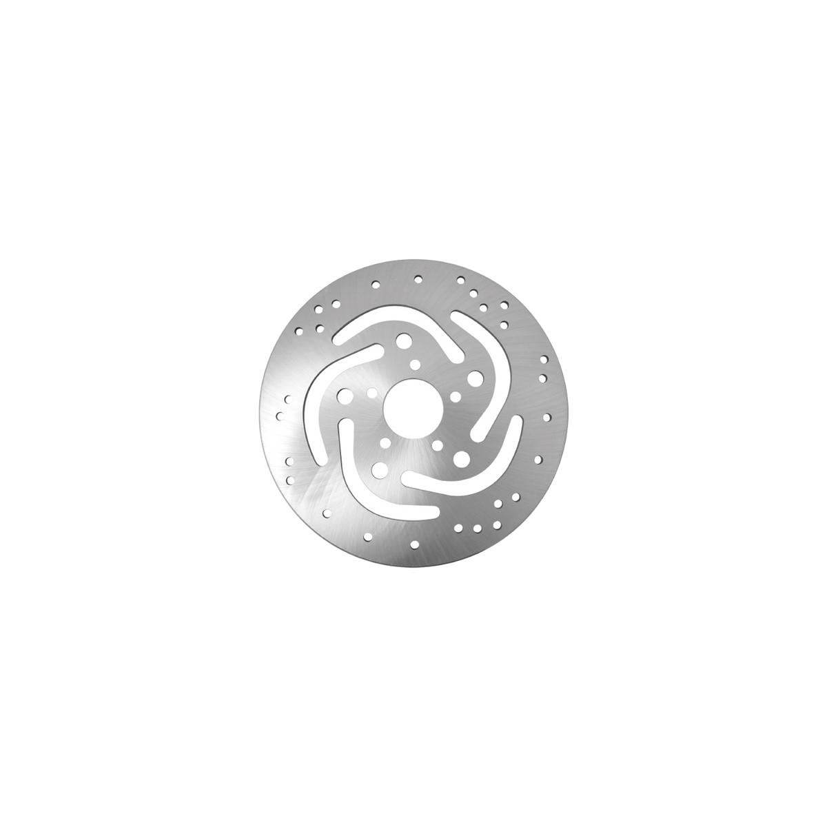 MotoTown 11.5 in. Rear Brake Rotor, 56.4 mm Center - Ground Stainless Steel, OEM 41797-00