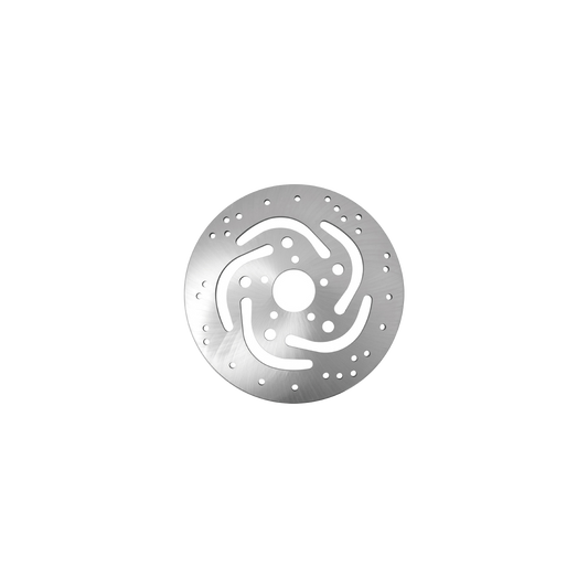 MotoTown 11.5 in. Rear Brake Rotor, 56.4 mm Center - Ground Stainless Steel, OEM 41797-00