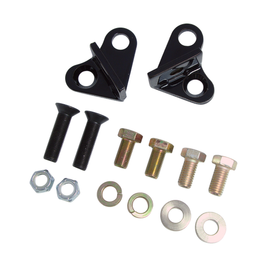 MotoTown Rear Lowering Kit - Black for 1985-1996 FLHT and FLHR