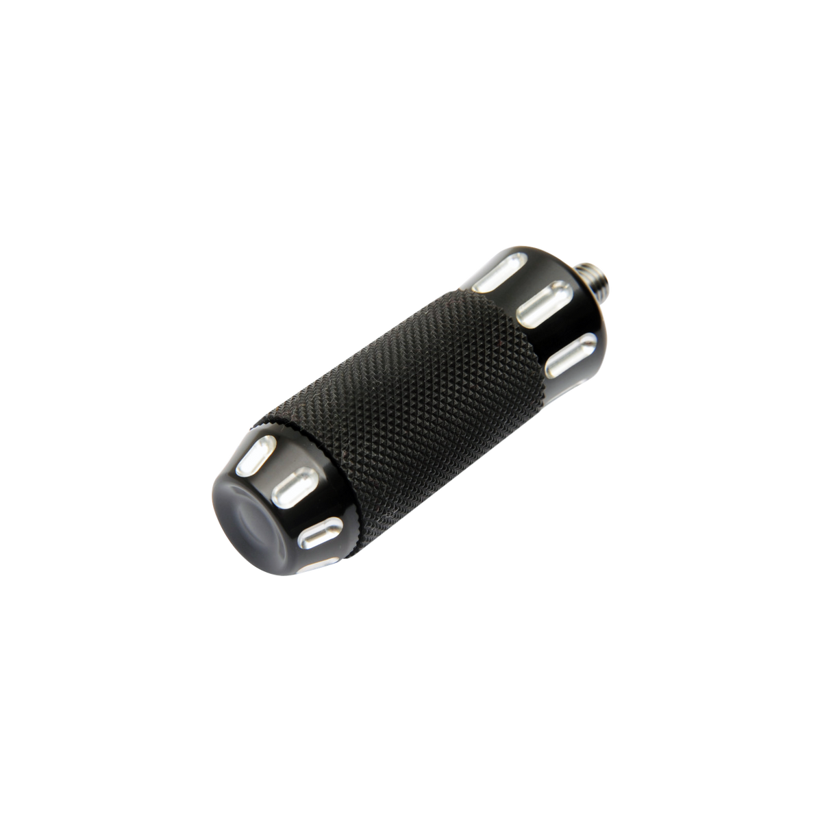 MotoTown Cobra 5/16-24 Shift or Brake Peg - Black / Contrast Machined