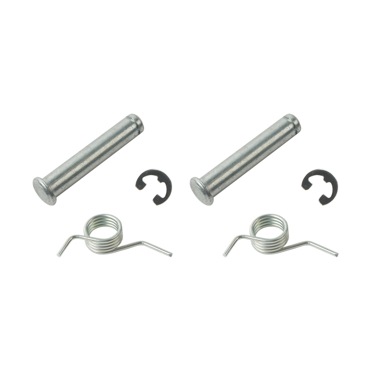 MotoTown Rider Footpeg Mounting Kit with Pins, Springs and E-Clips for 2018-2021 Softail