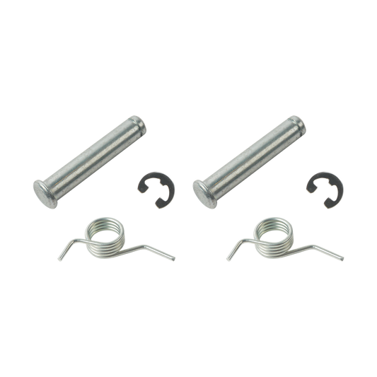 MotoTown Rider Footpeg Mounting Kit with Pins, Springs and E-Clips for 2018-2021 Softail
