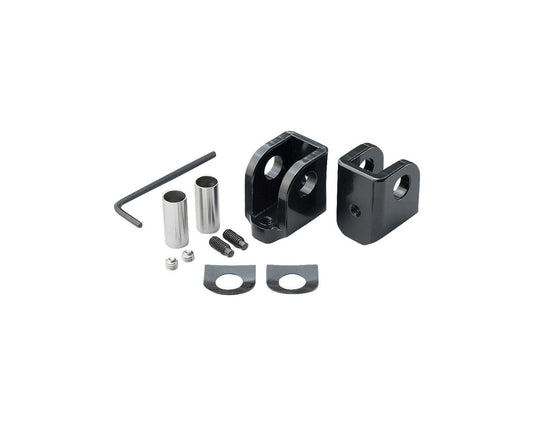KIJIMA HD-05385 black left and right front-footpeg conversion brackets