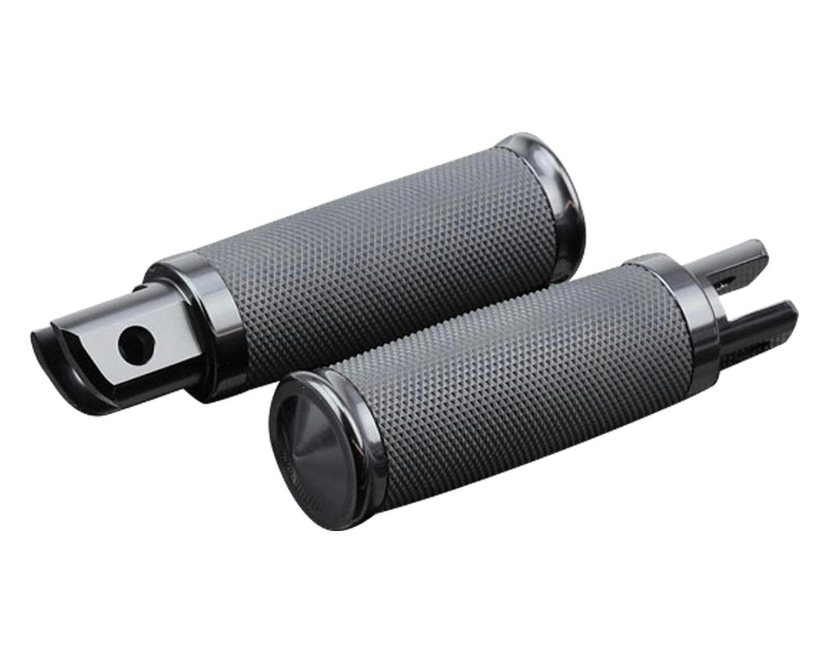 KIJIMA Metra Rider Footpeg Pair - Black / M8 Softail, Sportster S and Nightster | HD-05436