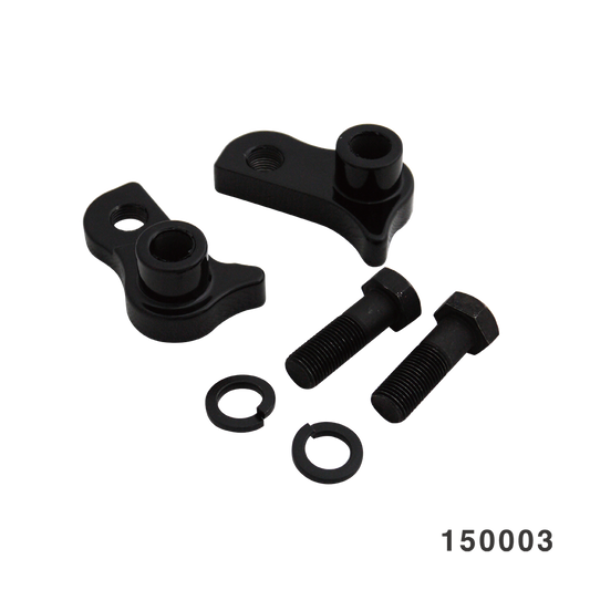 MotoTown black rear shock lowering kit for Harley-Davidson Sportster