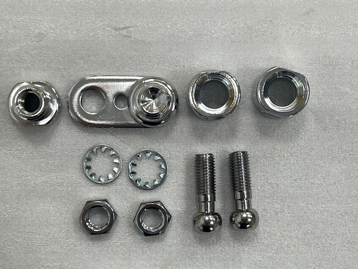 MotoTown chrome turn signal swivel mount kit