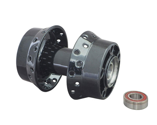 MotoTown black rear wheel hub