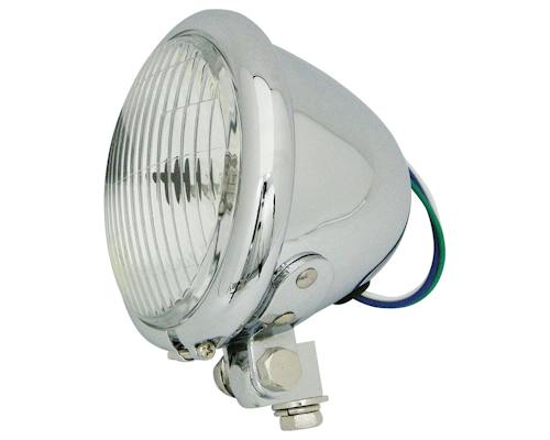 Neofactory 000028 Chrome 4-1/2 inch H4 headlight