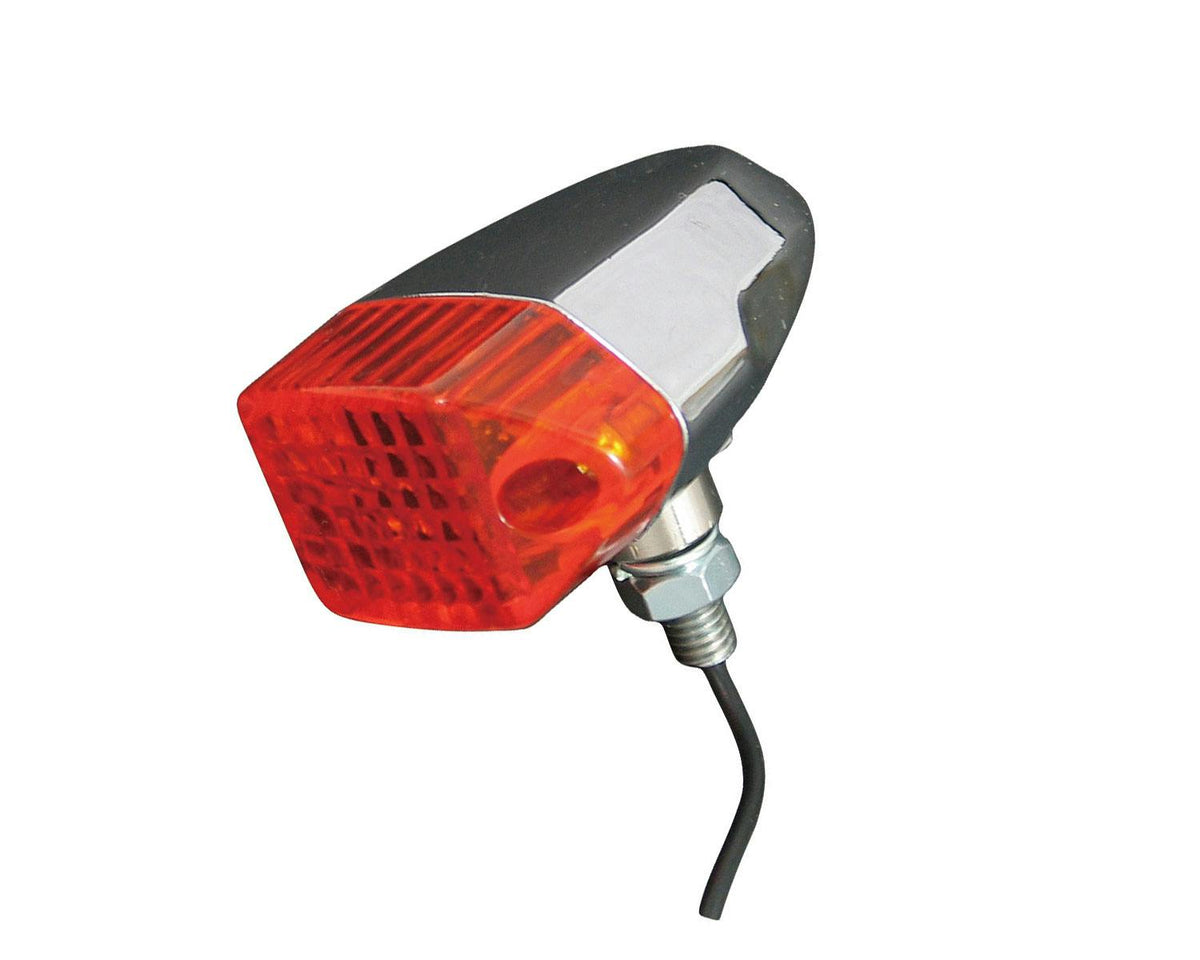 Neofactory 000034 Mini Turn Signal chrome housing orange lens