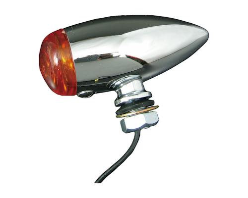 Neofactory 000090 Chrome stretched bullet turn signal